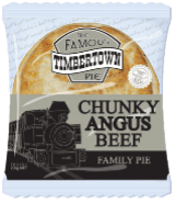 Timbertown Chunky Angus Beef Family Pie