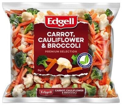 Carrot Cauliflower & Broccoli Mix 2kg Edgell
