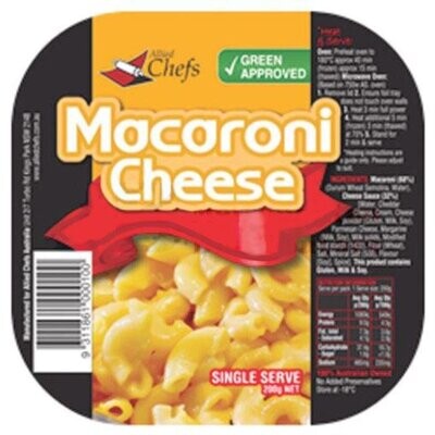 Macaroni & Cheese 200g PC Allied Chefs