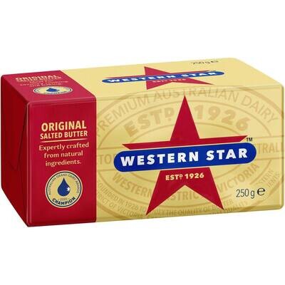 Western Star Salted Butter 250g