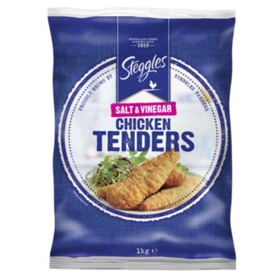 Steggles Salt & Vinegar Chicken Tenders 1kg