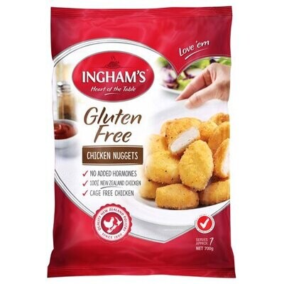 Ingham's Chicken Nuggets Gluten Free 1kg