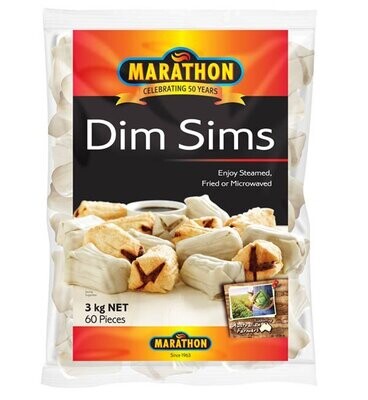 Marathon Dim Sims 60 Pieces 3kg