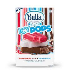 Bulla Icy Poles Raspberry, Cola & Lemonade 10pk