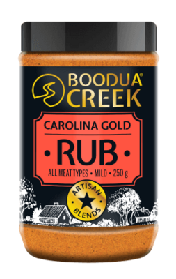 Boodua Creek Carolina Gold Rub 250g