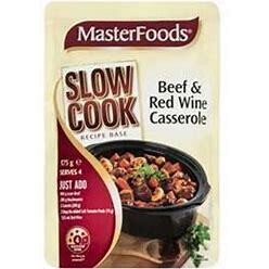 Masterfoods Beef & Red Wine Casserole 170g