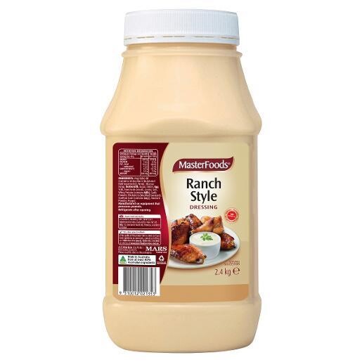 Masterfoods Ranch Style Dressing 2.4ltr