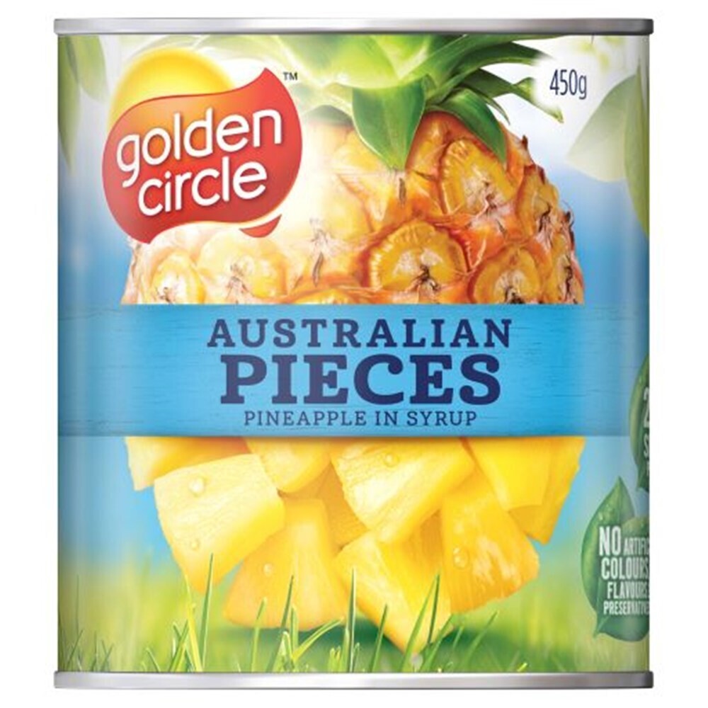 Golden Circle   Pineapple Pieces In Syrup 450g Golden Circle