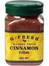 Garden Fresh Cinnamon Sugar 160g