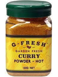 Garden Fresh Curry Powder Hot 120g