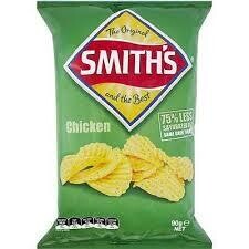 Smiths Crinkle Cut Chicken Chips 170g