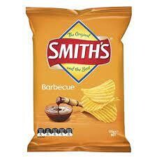 Smiths Bbq Crinkle Cut Chips 170g
