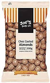 Joe's Choc Coated Almonds 400g