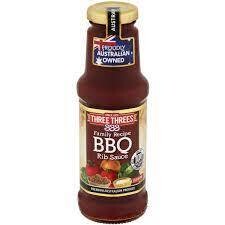 333's Bbq Rib Sauce 275ml