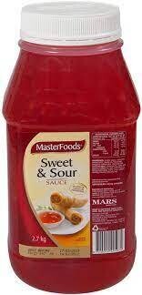 Masterfoods Sweet & Sour Sauce 2.7kg