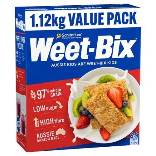 Sanitarium Weet-Bix Breakfast Cereal 1.12kg