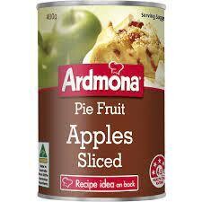 Ardmona Pie Apples Sliced 400g