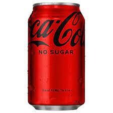 Coca Cola No Sugar  375ml