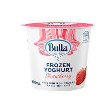 Bulla Frozen Strawberry Yoghurt 200g