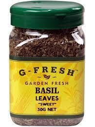 Garden Fresh Basil Leaves Sweet 30g