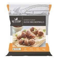 Butlers Meatballs 1kg - BBQ