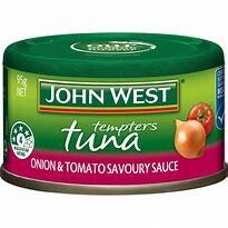 John West Onion & Tomato Savoury Sauce Tuna 95g