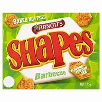 Arnotts Bbq Shapes 175g