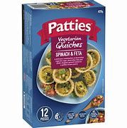 Patties Spinach & Fetta Quiche 12pk 550g