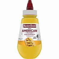 Masterfoods Mild American Mustard 250g