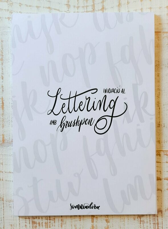 PACK INICIACIÓ: Bloc de pràctica Brushlettering + 2 Tombows