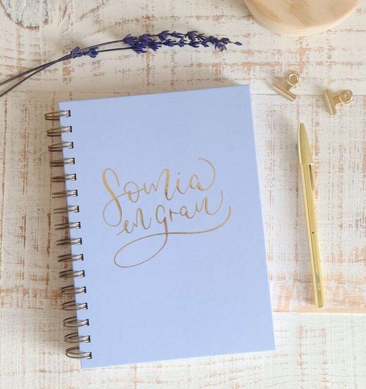 LLibreta A5/Bullet journal Somia en Gran