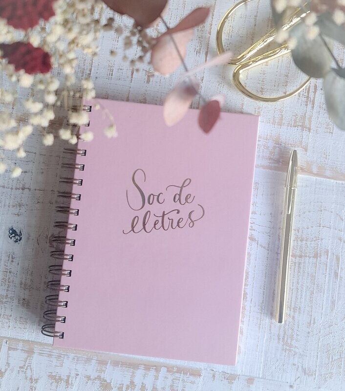 Llibreta A5/ Bullet Journal Soc de Lletres