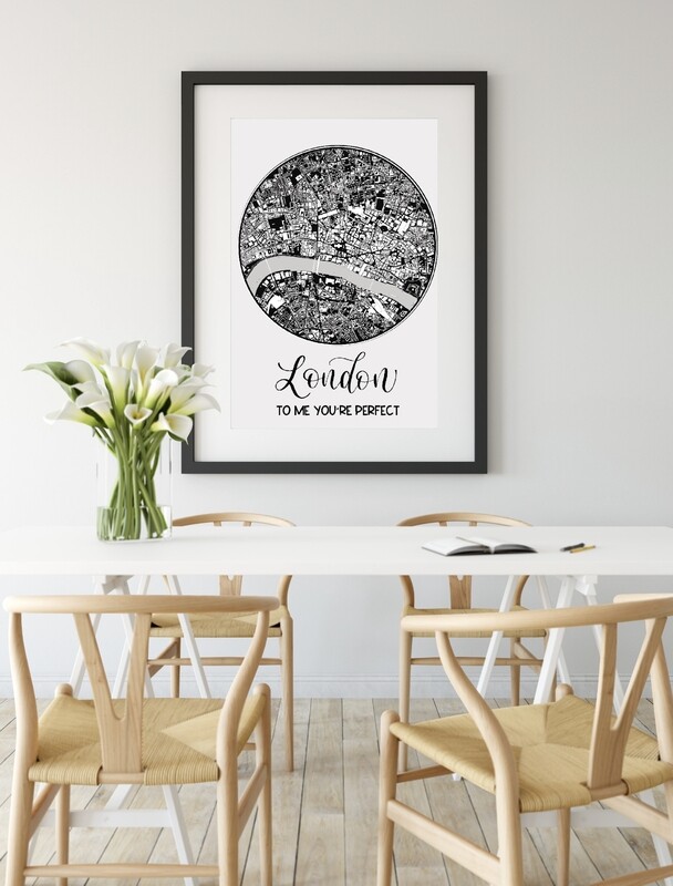 Làmina personalitzada del teu proper destí 40x50