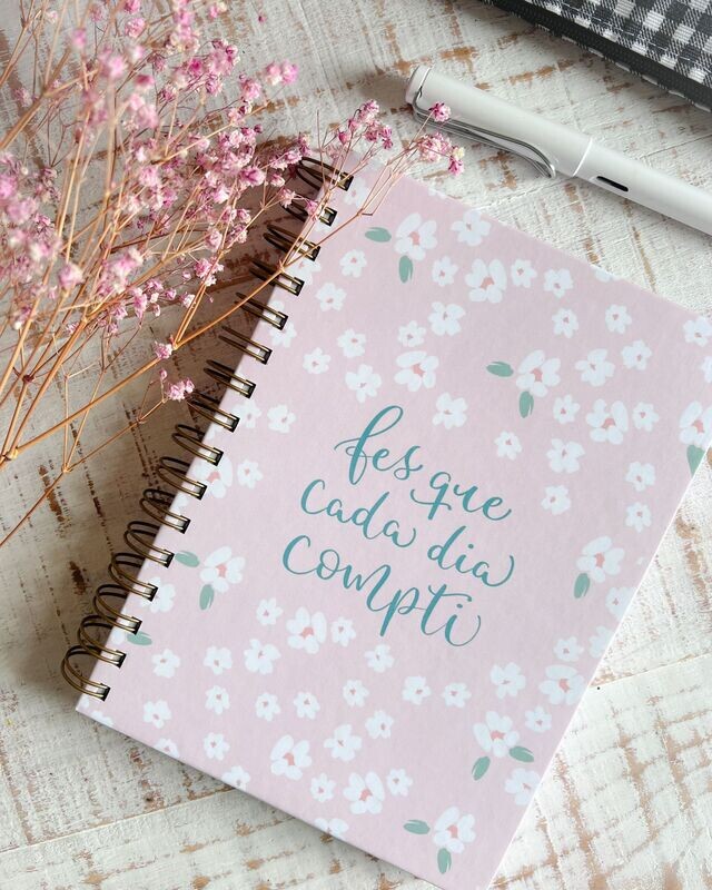 Llibreta A5/ Bullet Journal Fes que cada dia compti