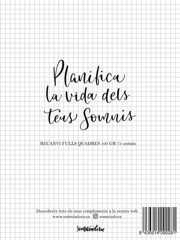 Pack recanvi  fulls A5