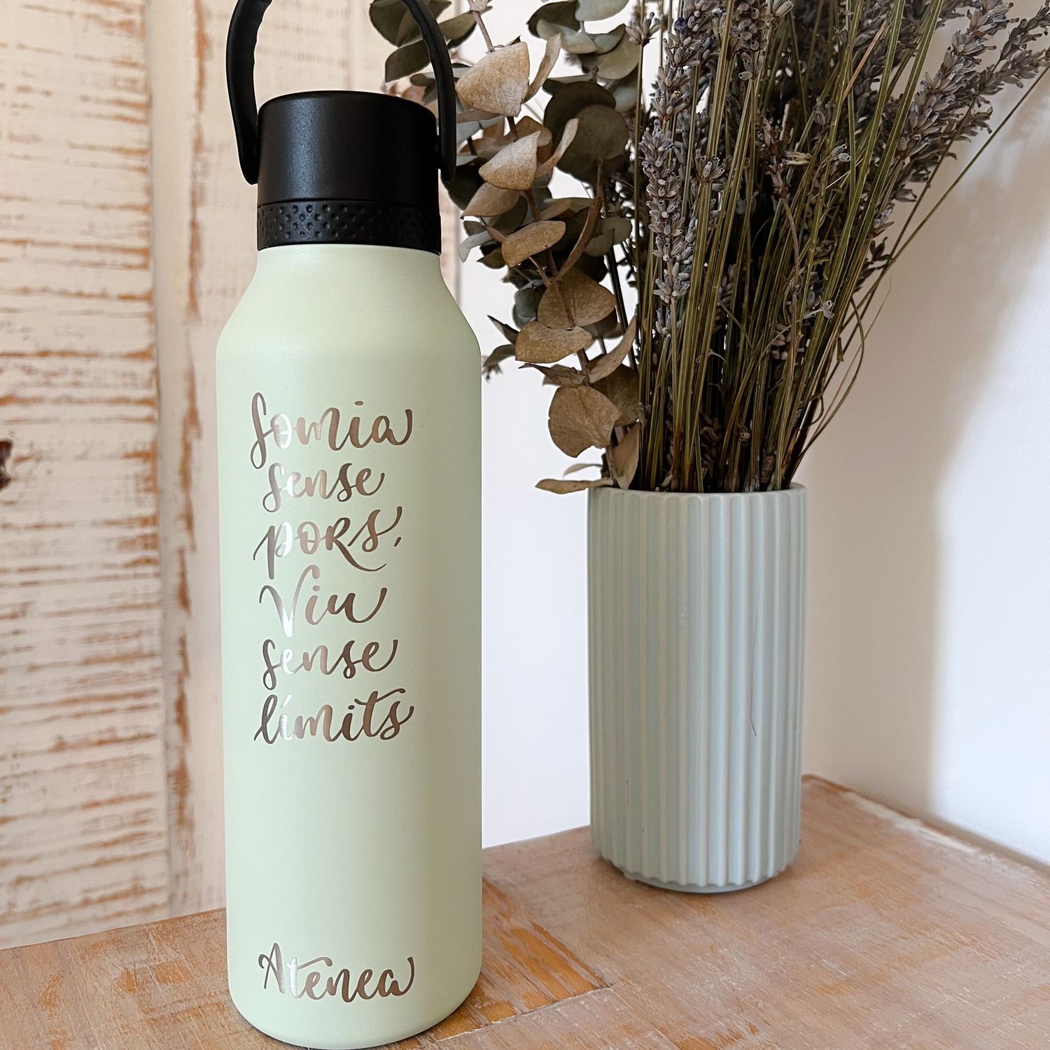 Ampolla tèrmica Runbott Mii 1 LITRE Personalitzada DOBLE CARA