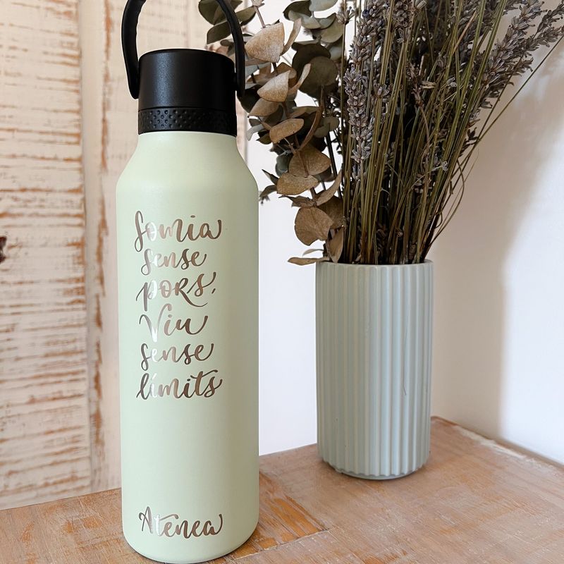 Ampolla tèrmica Runbott Mii 1 LITRE Personalitzada DOBLE CARA