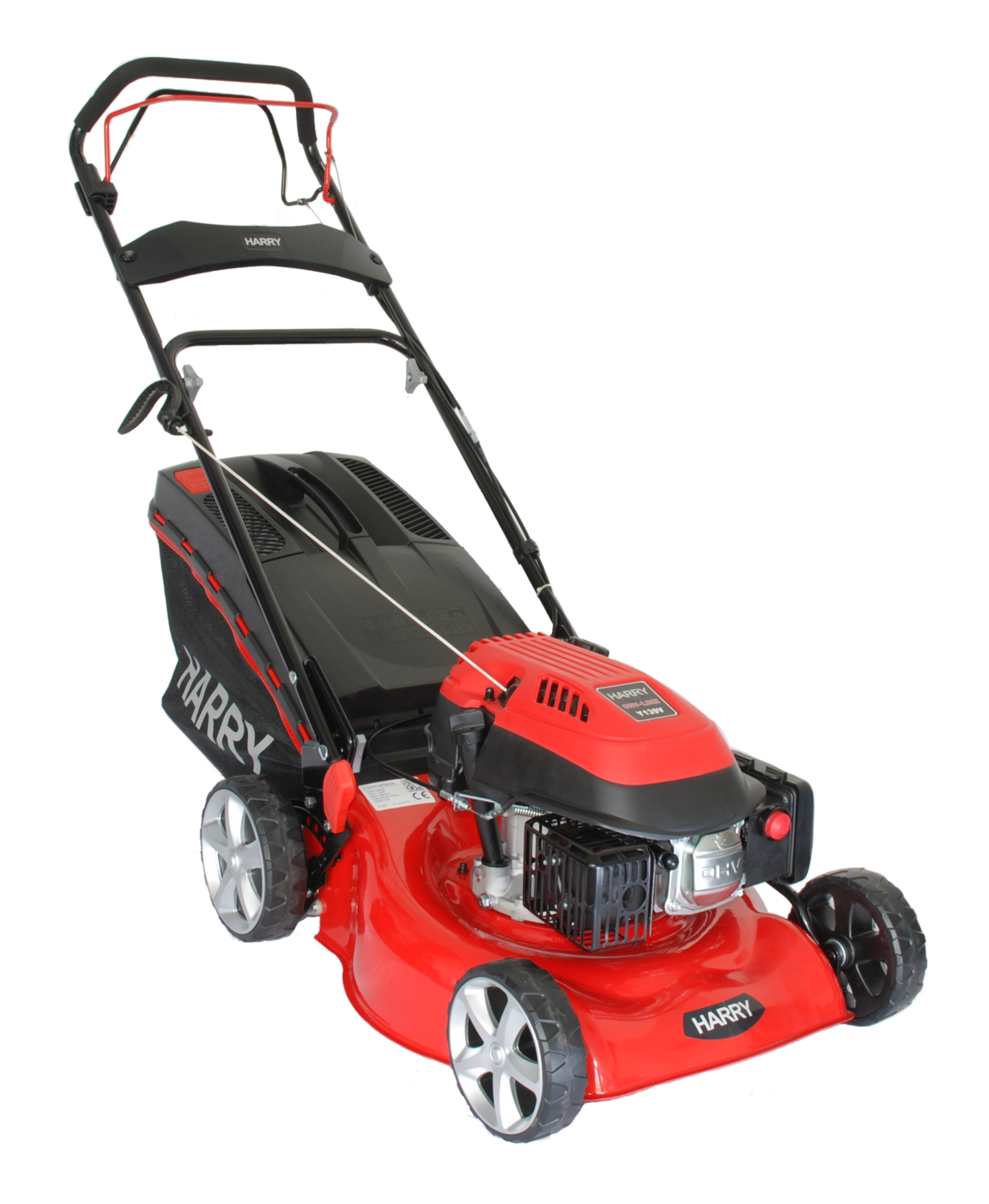 Harry on sale petrol lawnmower