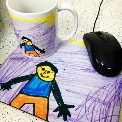 Personalised Set - Mousepad and Mug