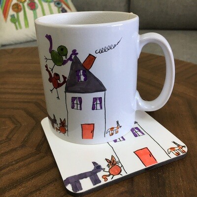 Personalised Set - Mug and Coaster