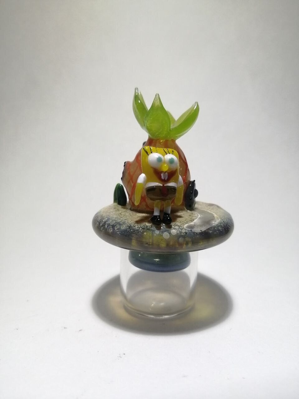 set spinner cap Atlantis Glass Bob esponja