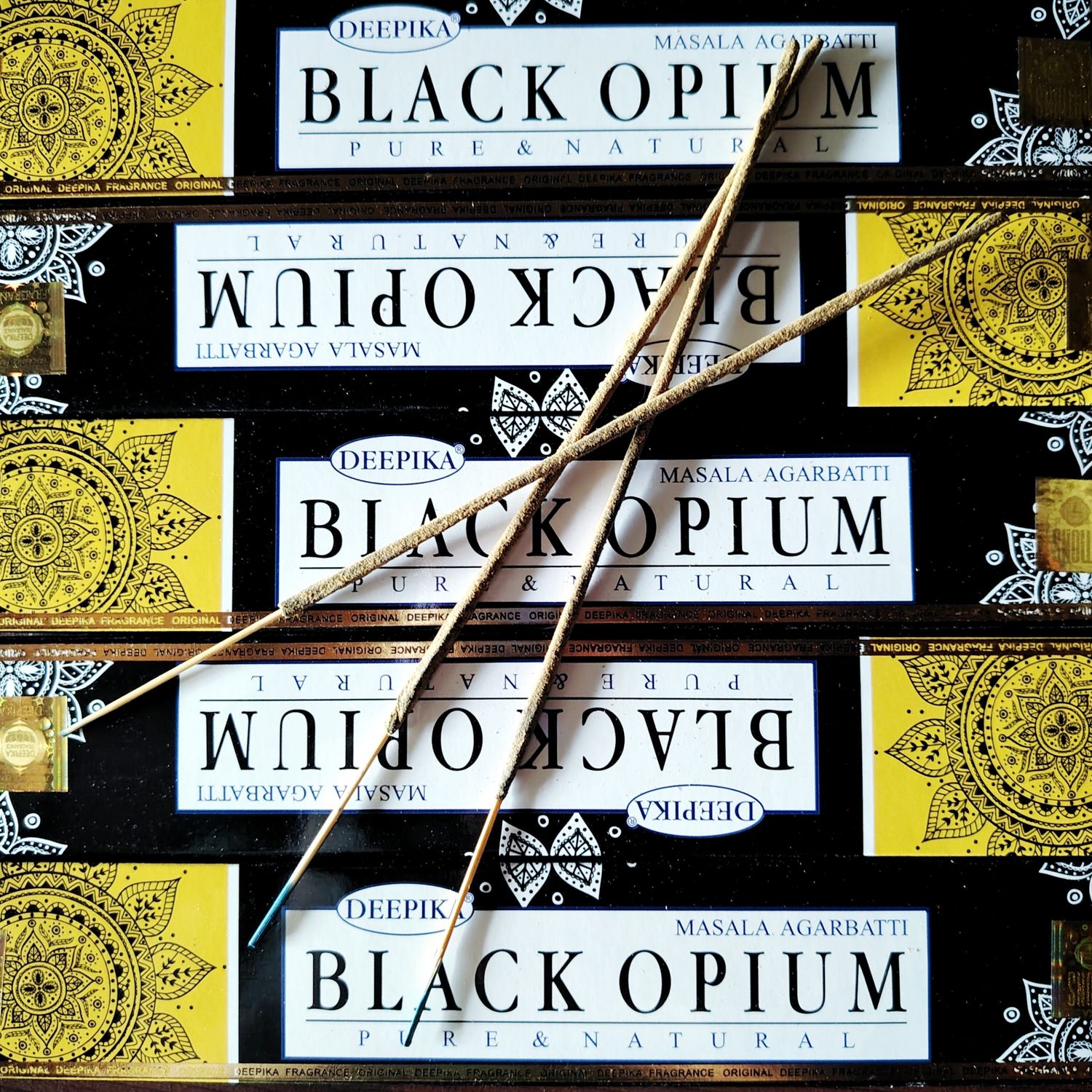 Incienso Deepika Black opium