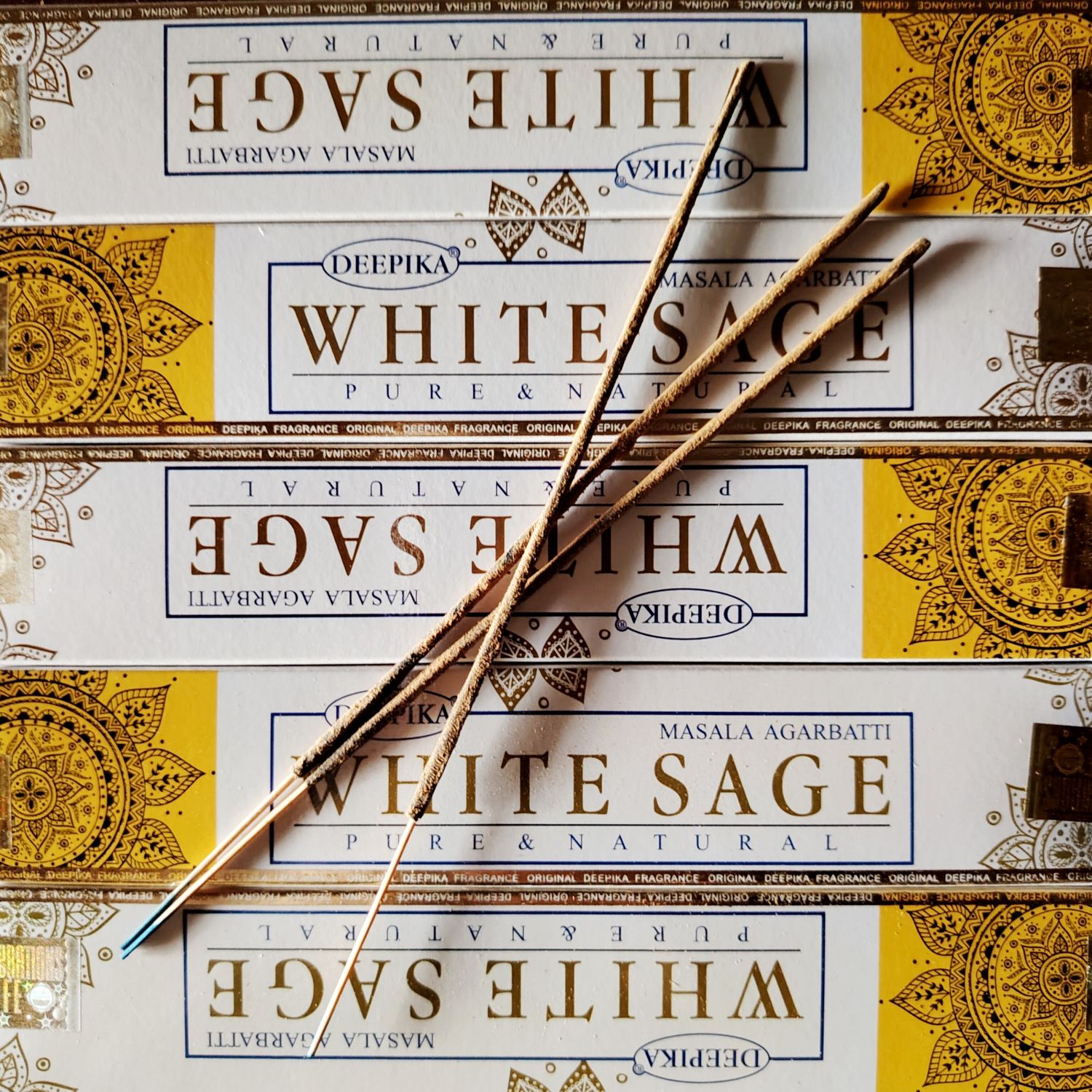 Incienso Deepika Salvia blanca