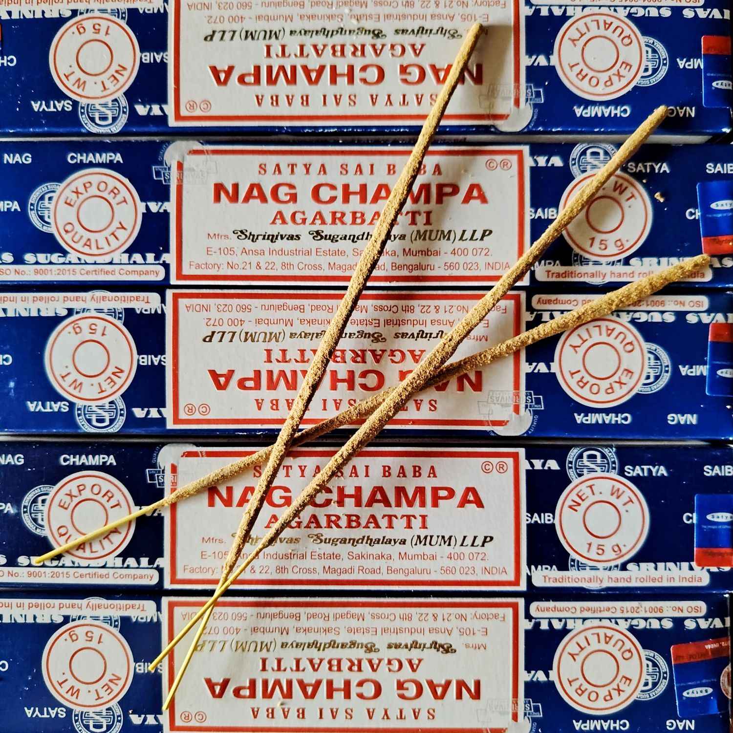 Incienso Satya Nag Champa