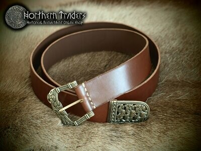 Viking Belt with Buckle & Belt End from Værne / Rygge
