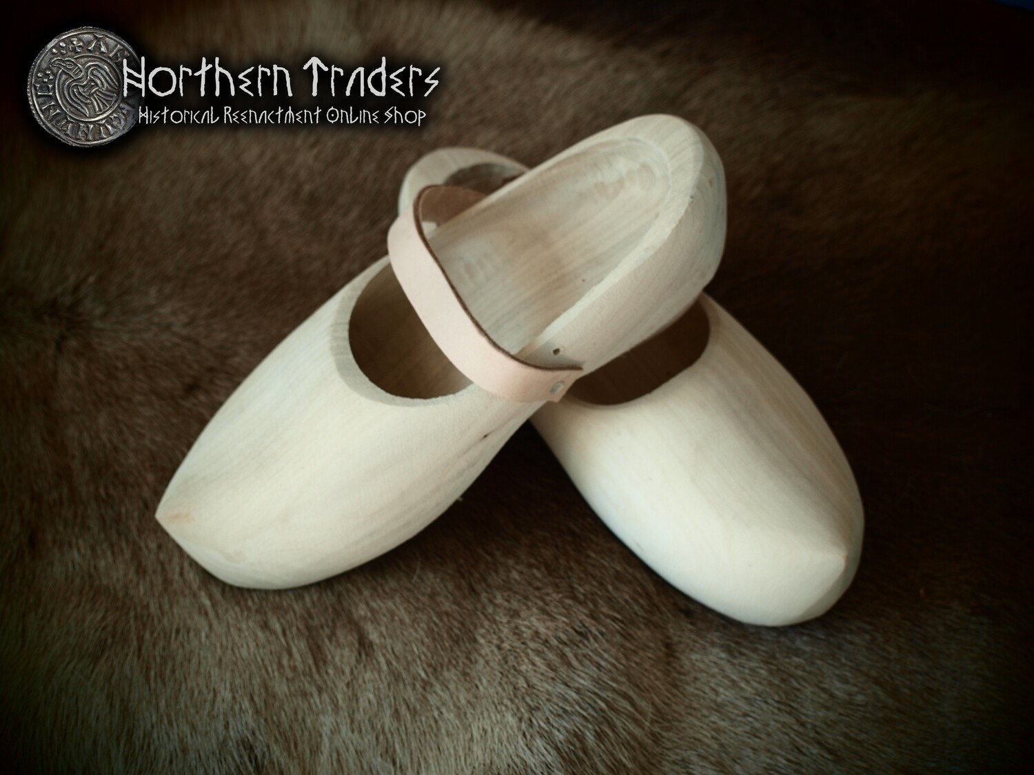 Medieval Wooden Clogs