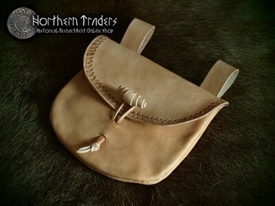 Viking Inspired Leather Bag