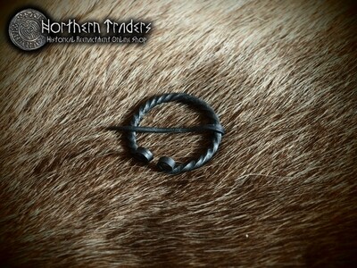 Small Hand Forged Penannular Brooch
