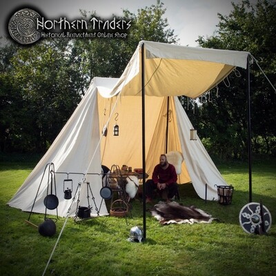 Saxon Trade Tent, 4 x 6 m - Cotton 425 gms