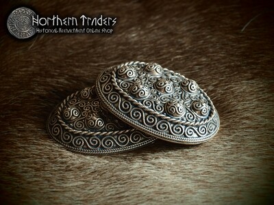 Viking Turtle Brooches from Haithabu / Hedeby